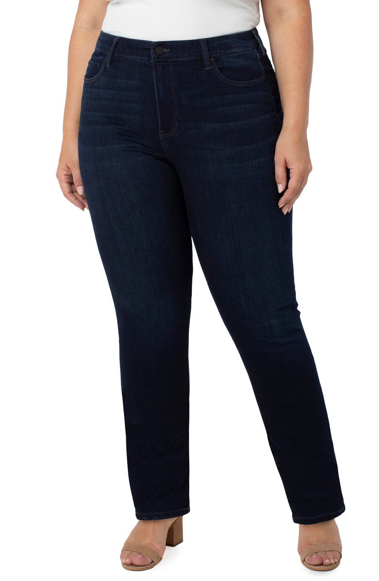 Liverpool Sadie Straight Leg Jeans, Main, color, Halifax