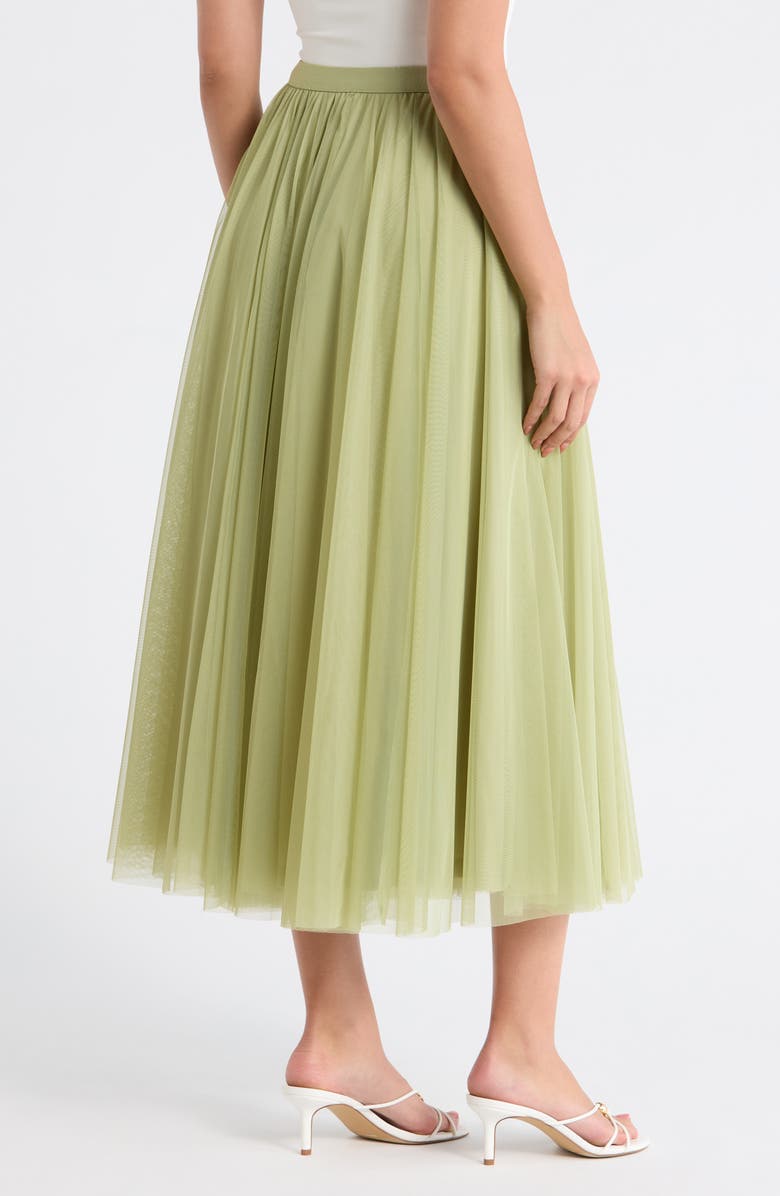 DR2 by Daniel Rainn Tulle Skirt, Alternate, color, Light Green