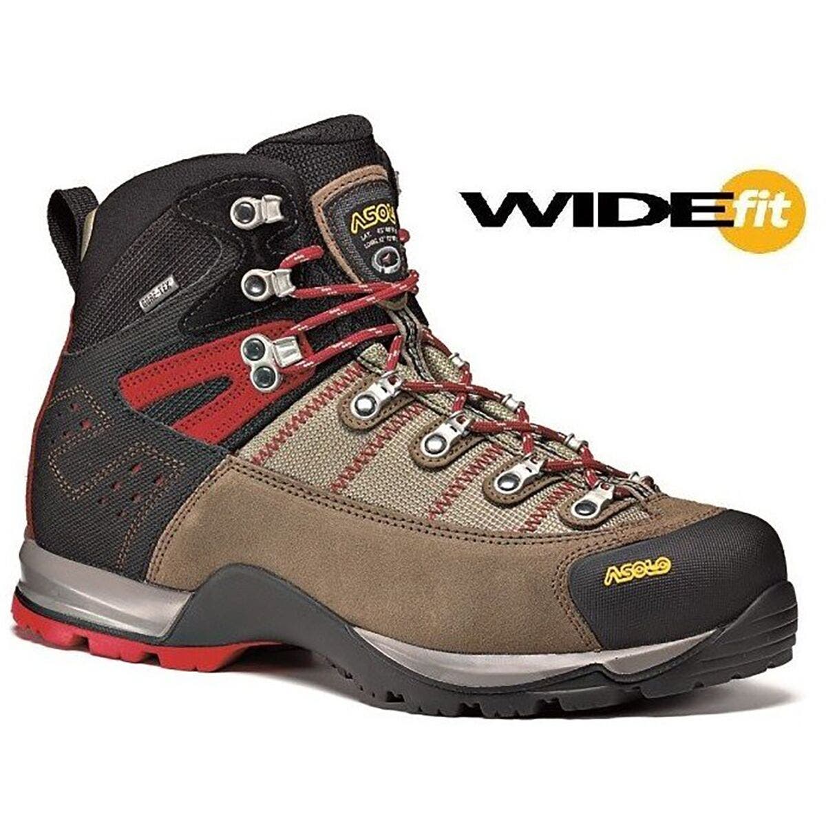 Asolo Fugitive Gtx Wide Hiking Boot - Men's, Alternate, color, Wool/Black
