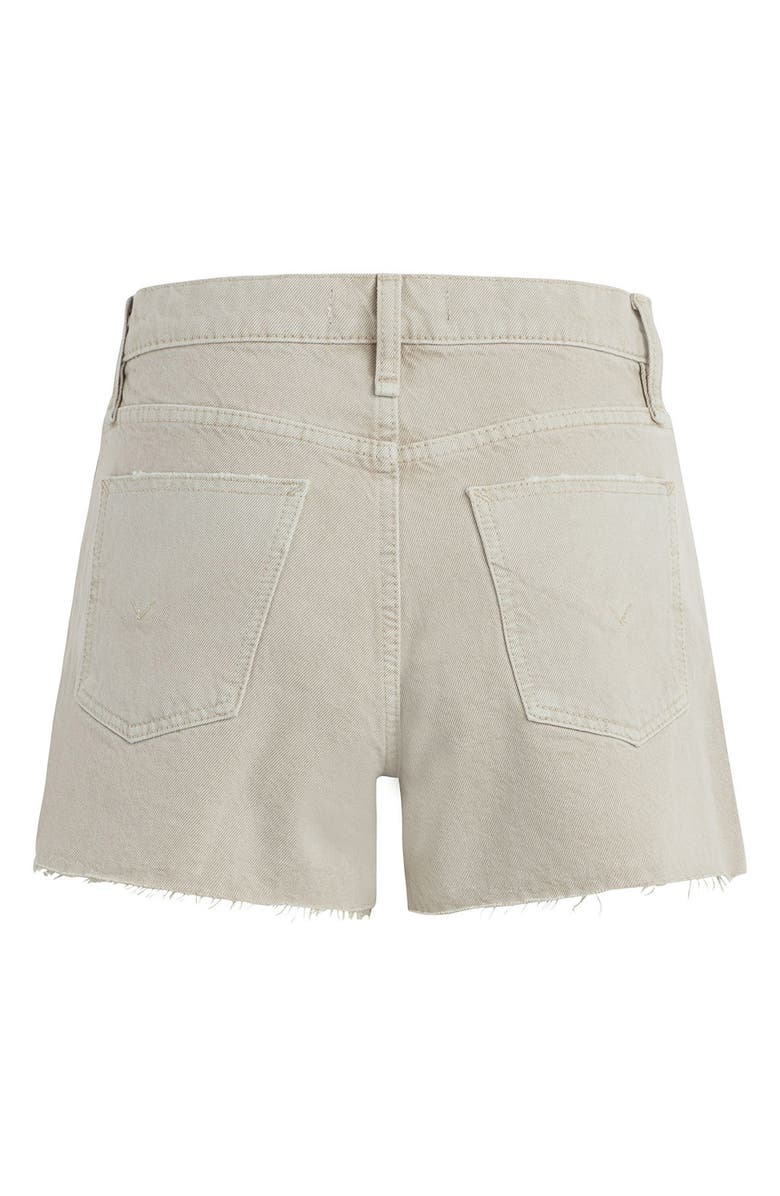 Hudson Jeans Lori High Waist Denim Shorts, Alternate, color, Distressed Peyote