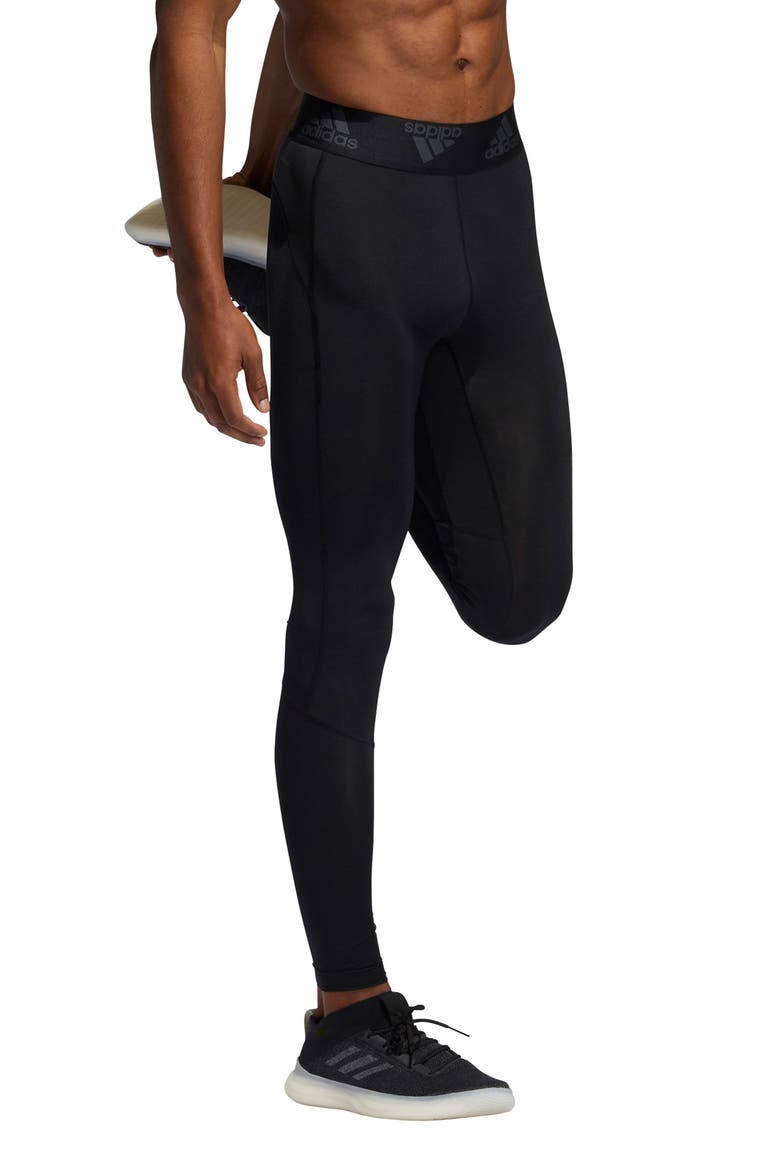 Techfit Performance Athletic Tights, Alternate, color, BLACK