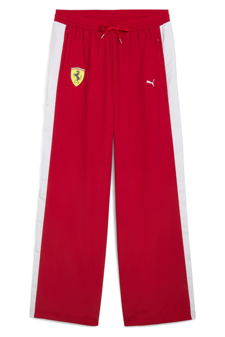 x Scuderia Ferrari T7 Track Pants, Alternate, color, DARK CHERRY