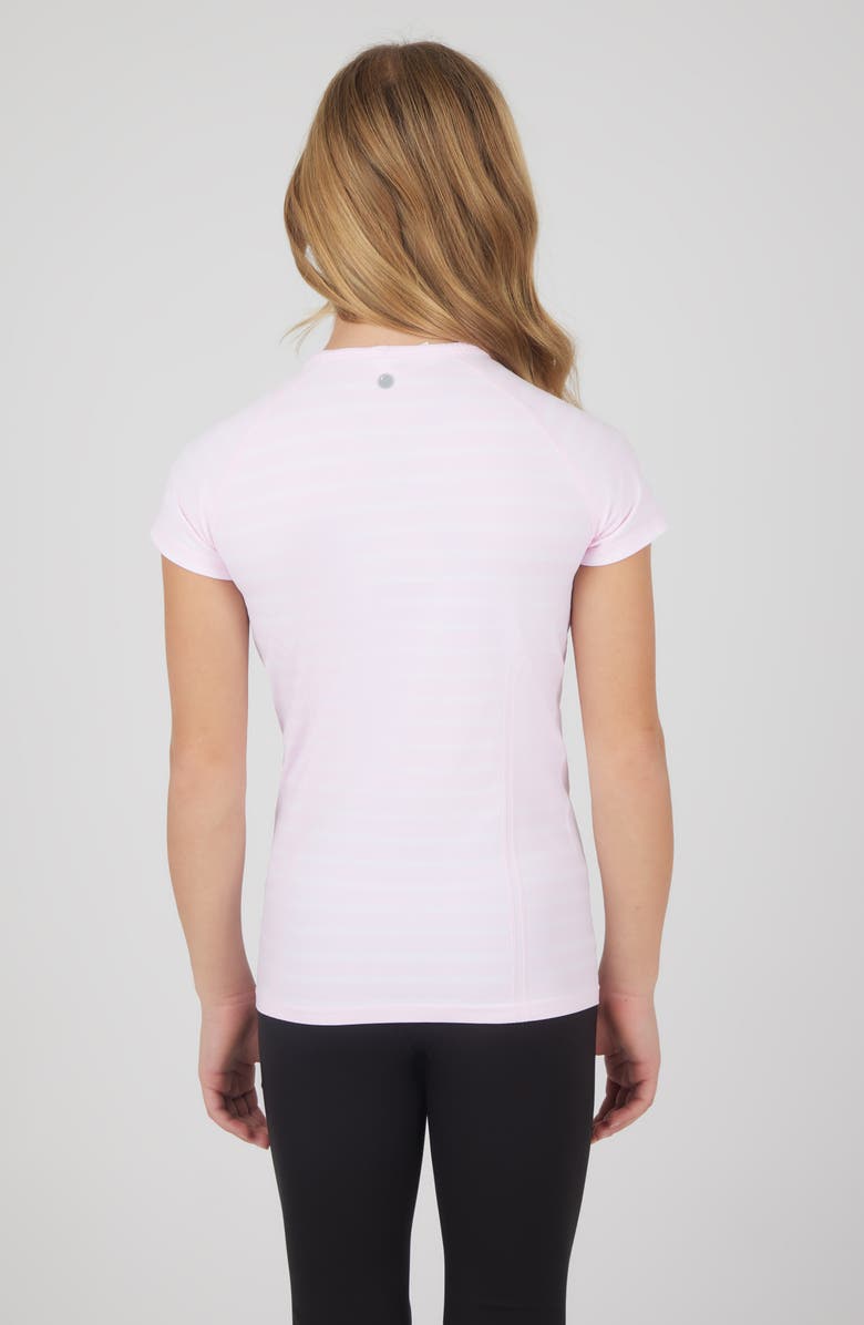 Kids' Stripe Seamless Crewneck T-Shirt