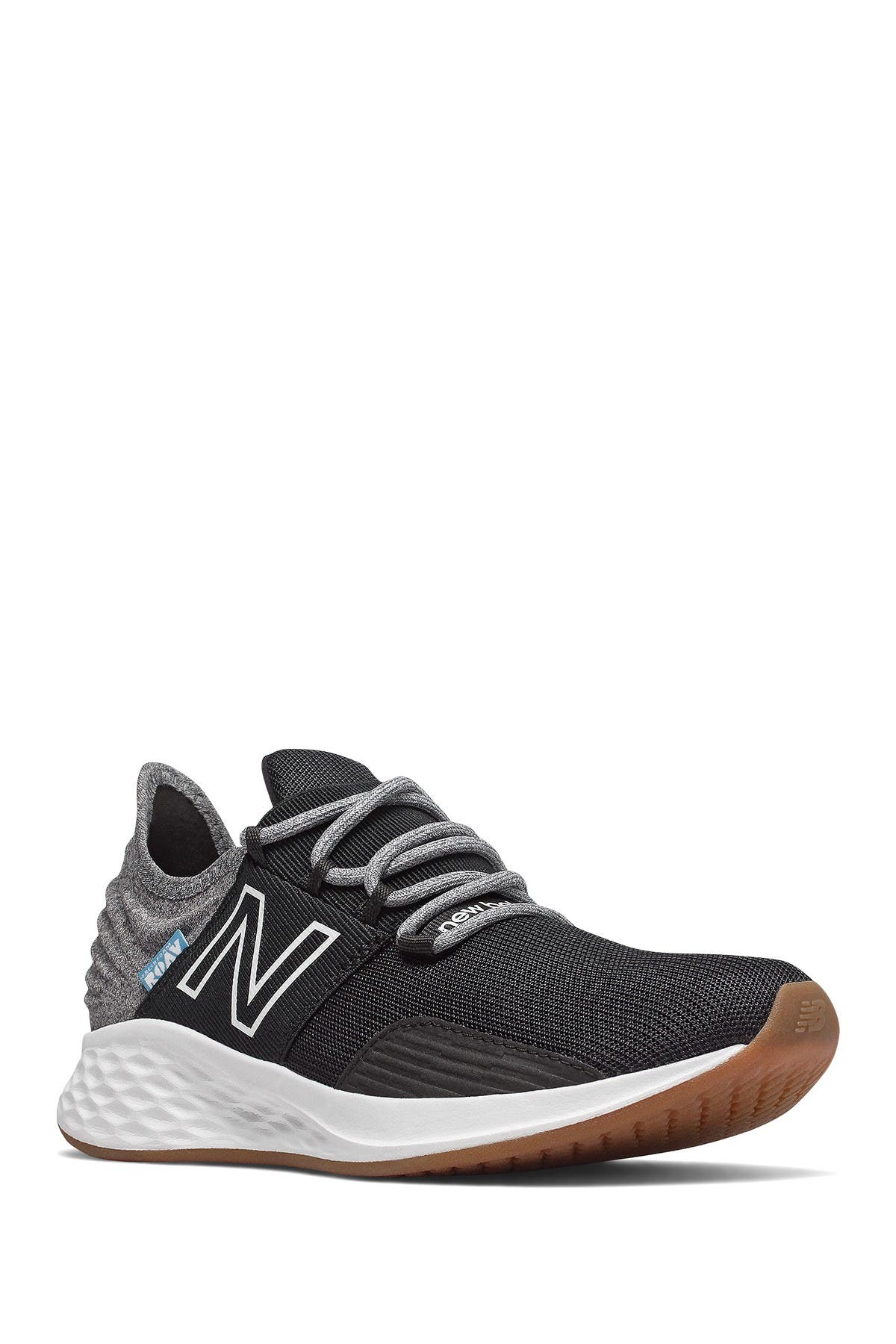 Fresh Foam Roav Running Shoe, Main, color, BLACK/GREY
