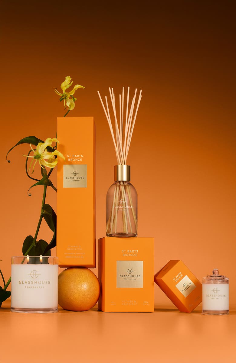 Glasshouse Fragrances St. Barts Bronze Reed Diffuser, Alternate, color, St Barts Bronze