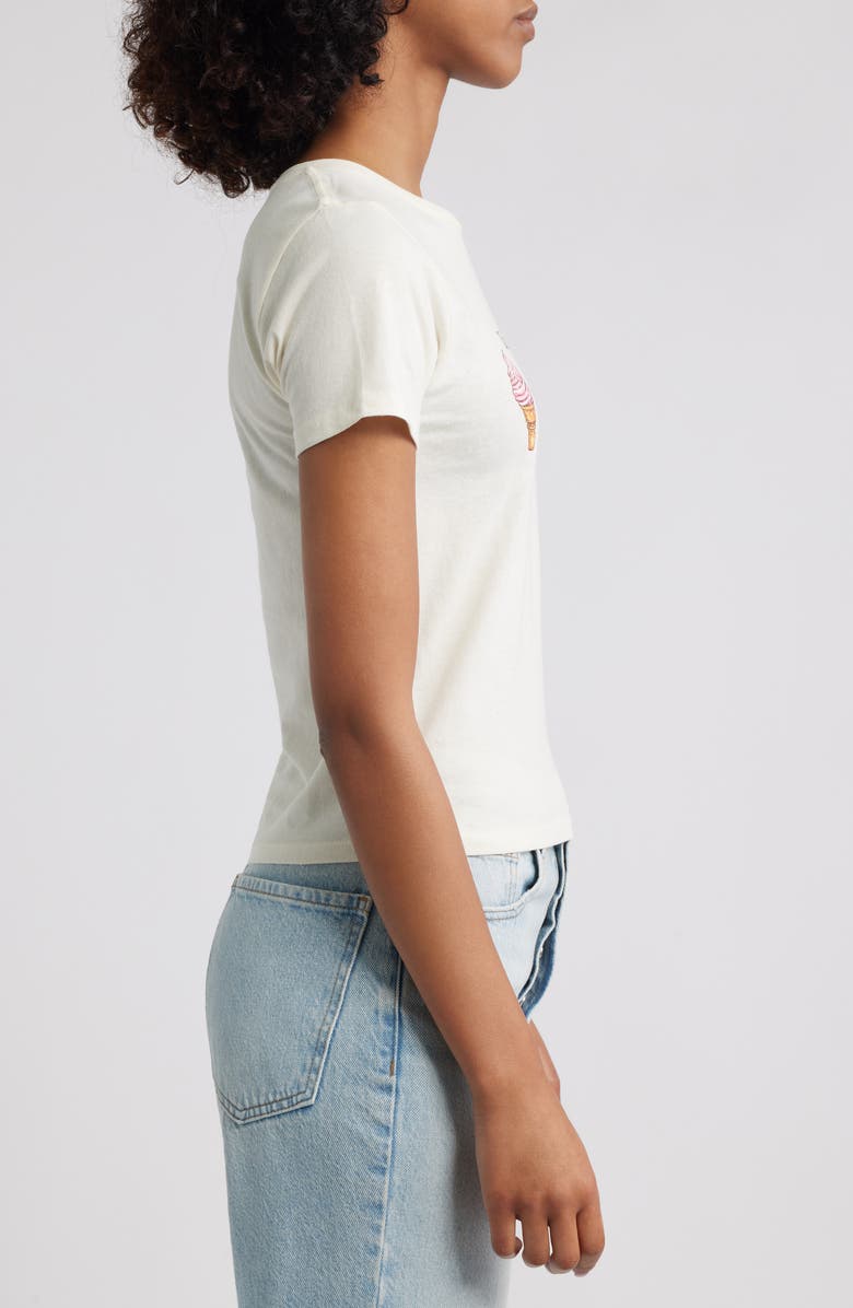 GOLDEN HOUR Take Me to the Ball Game Cotton Graphic T-Shirt, Alternate, color, Marshmallow