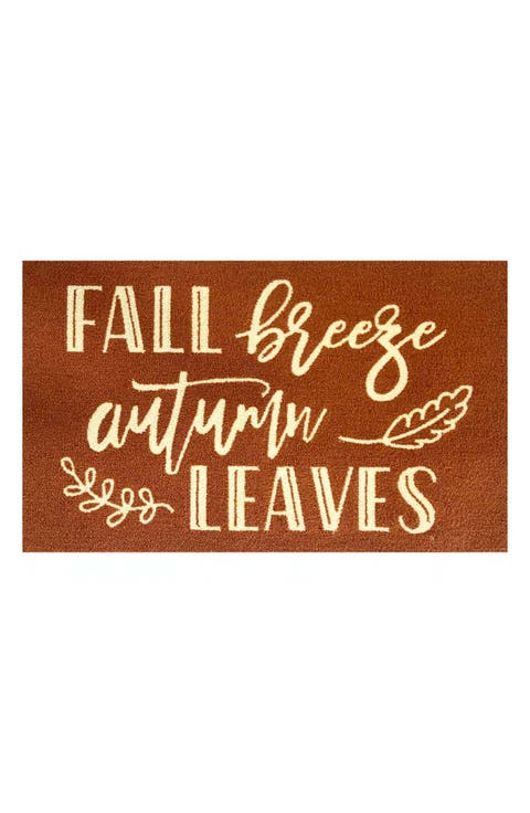 Brandy Fall Breeze Indoor/Outdoor Doormat