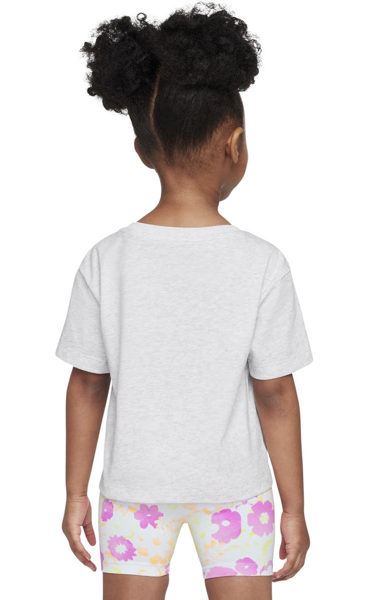 Nike Kids' Game Swoosh Match Boxy Graphic T-Shirt, Alternate, color, Birch Heather