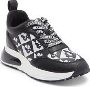 KARL LAGERFELD PARIS Deva Lace-Up Sneaker