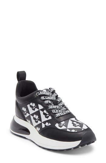 Karl Lagerfeld Paris Deva Lace-up Sneaker In Multi