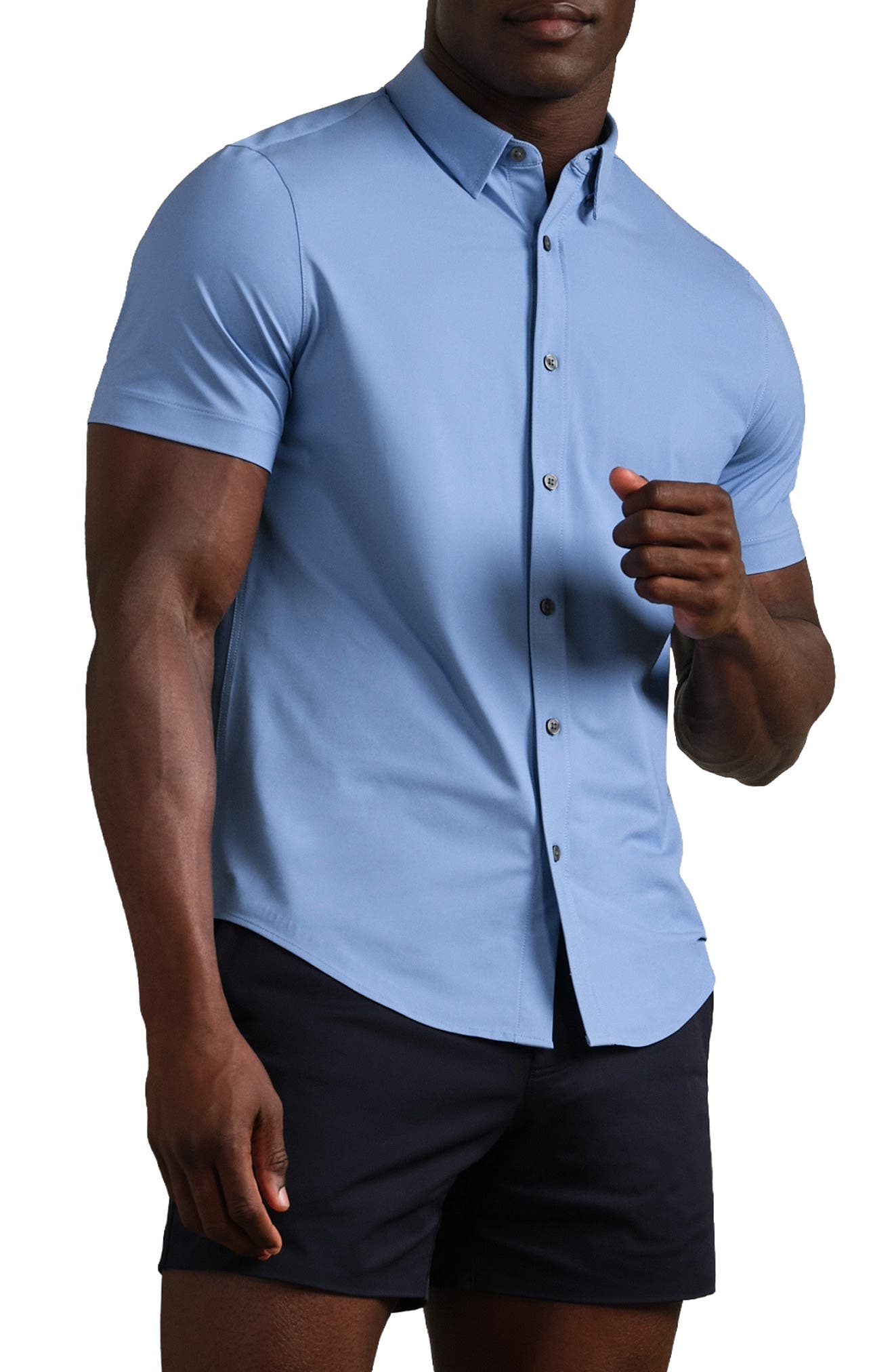 selected TRUE BLUE OXFORD