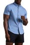 selected True Blue Oxford