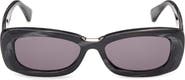 Max Mara 53mm Rectangular Sunglasses