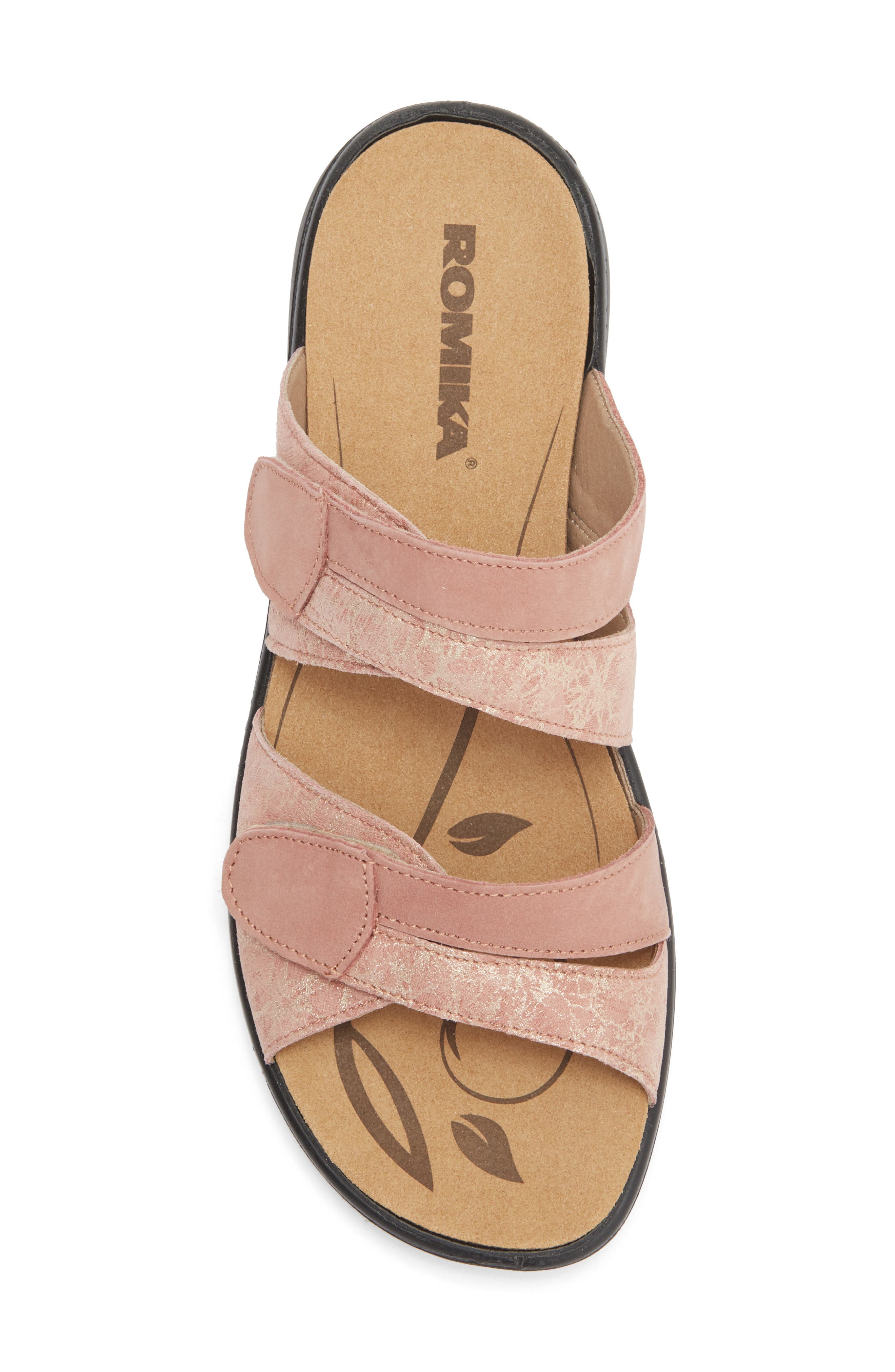 Romika<sup>®</sup> Ibiza 81 Slide Sandal, Alternate, color, Salmon