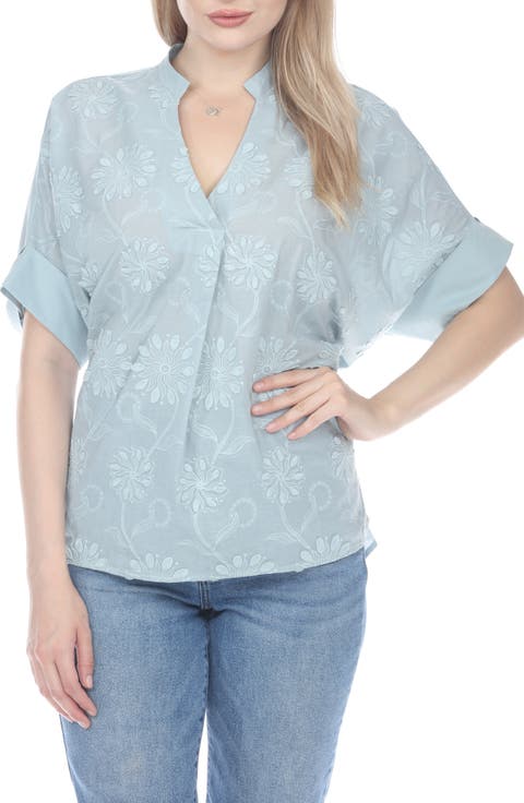 Embroidered Cotton Shirt