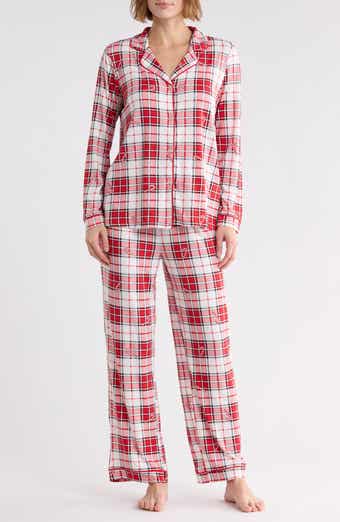 For Mom Candy Cane Plaid Matching Family Pajamas