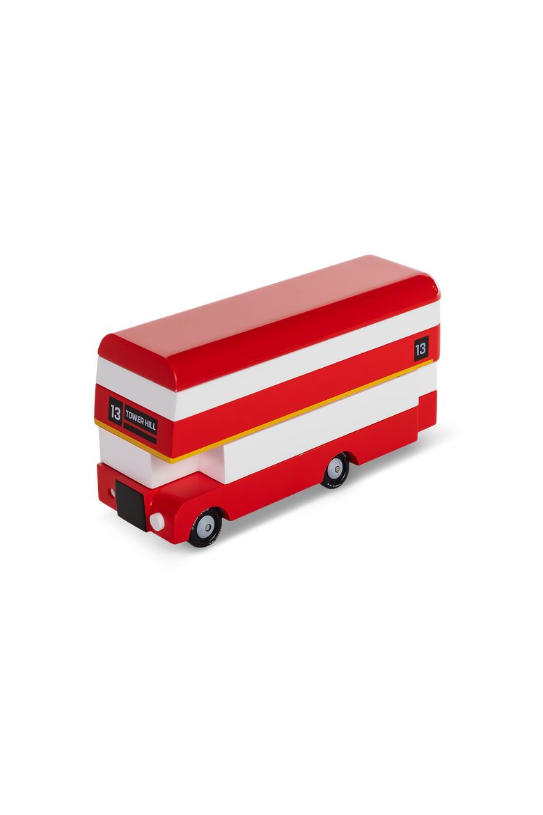 London Double-Decker Bus, Alternate, color, Multi