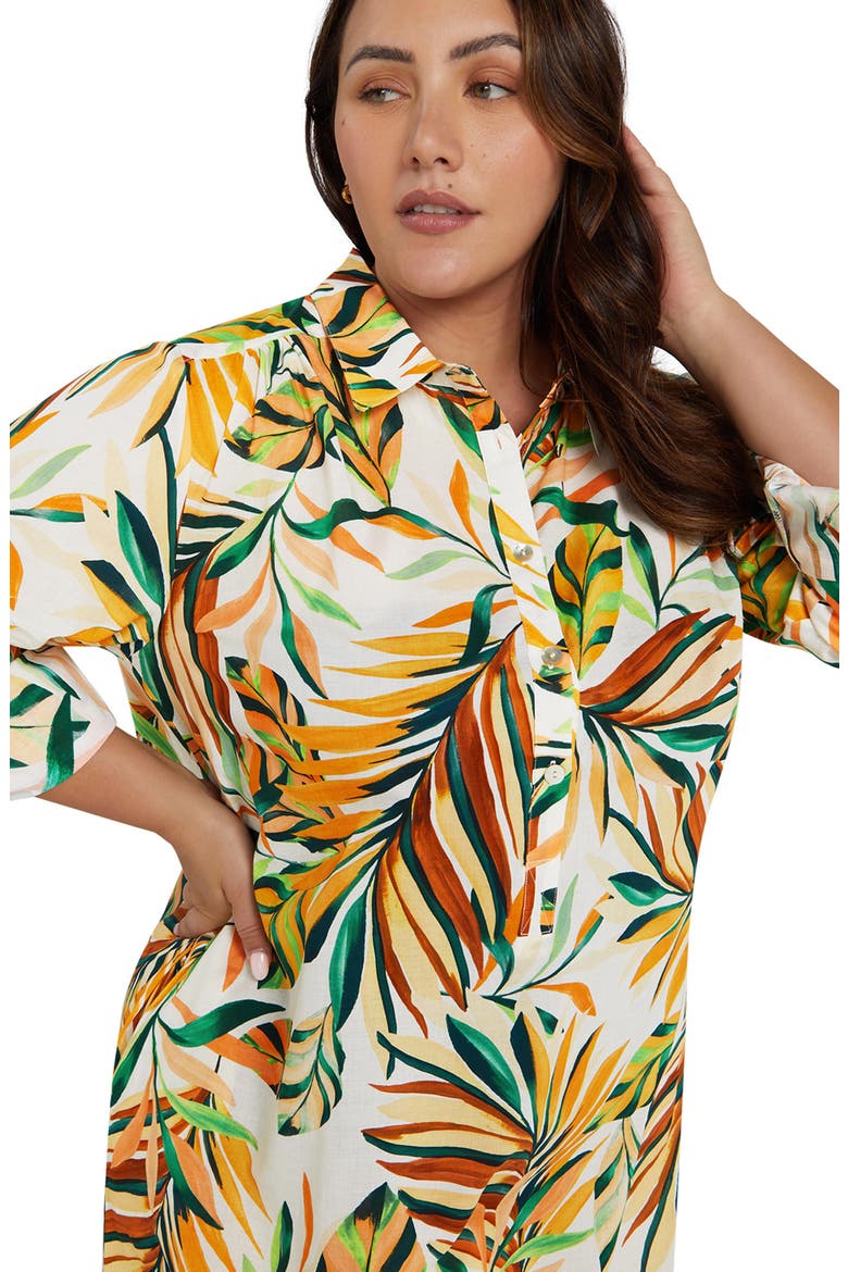 Monteverdi Cover-Up Shirtdress, Alternate, color, MULTI