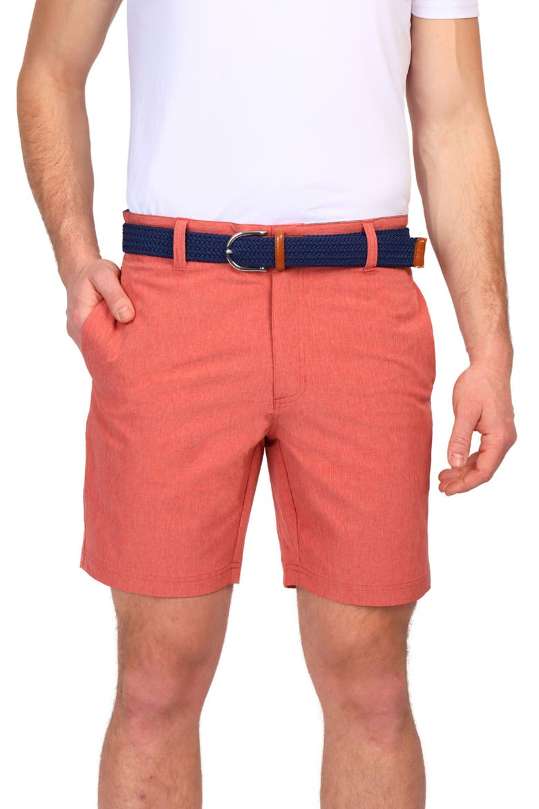 Performance Shorts, Alternate, color, SUNWASHED RED