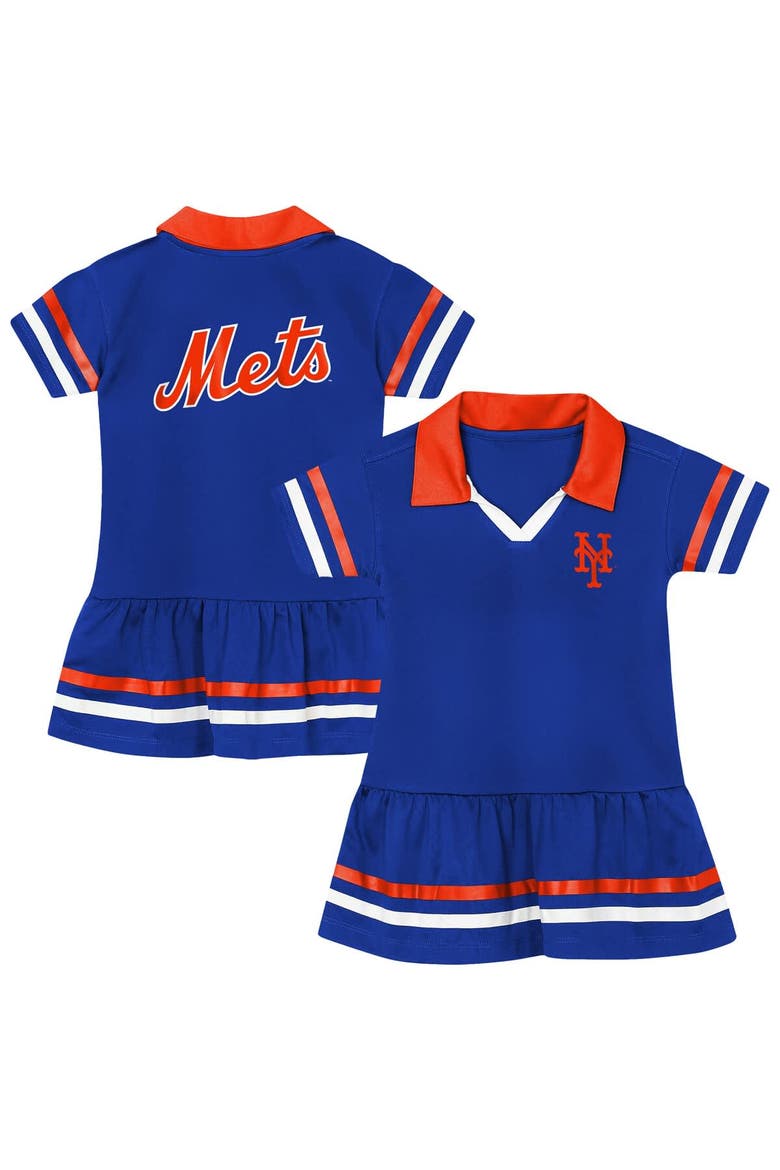 Preschool Outerstuff  Royal New York Mets Big League Hit Dress, Main, color, Royal