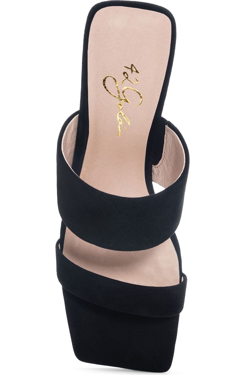 42 Gold Lizbett Slide Sandal, Alternate, color,