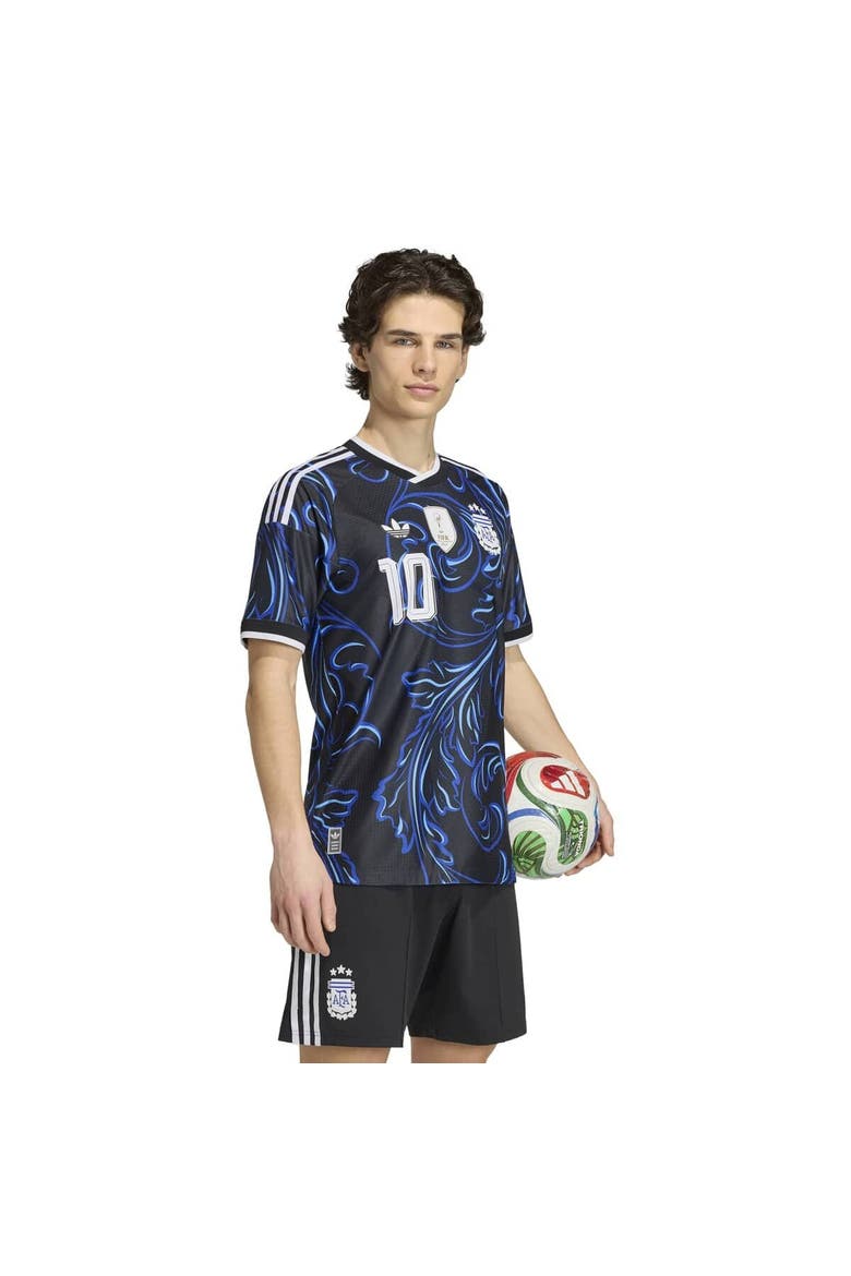 Men's adidas Lionel Messi Black Argentina National Team 2026 Away Authentic Player Jersey, Main, color, Black