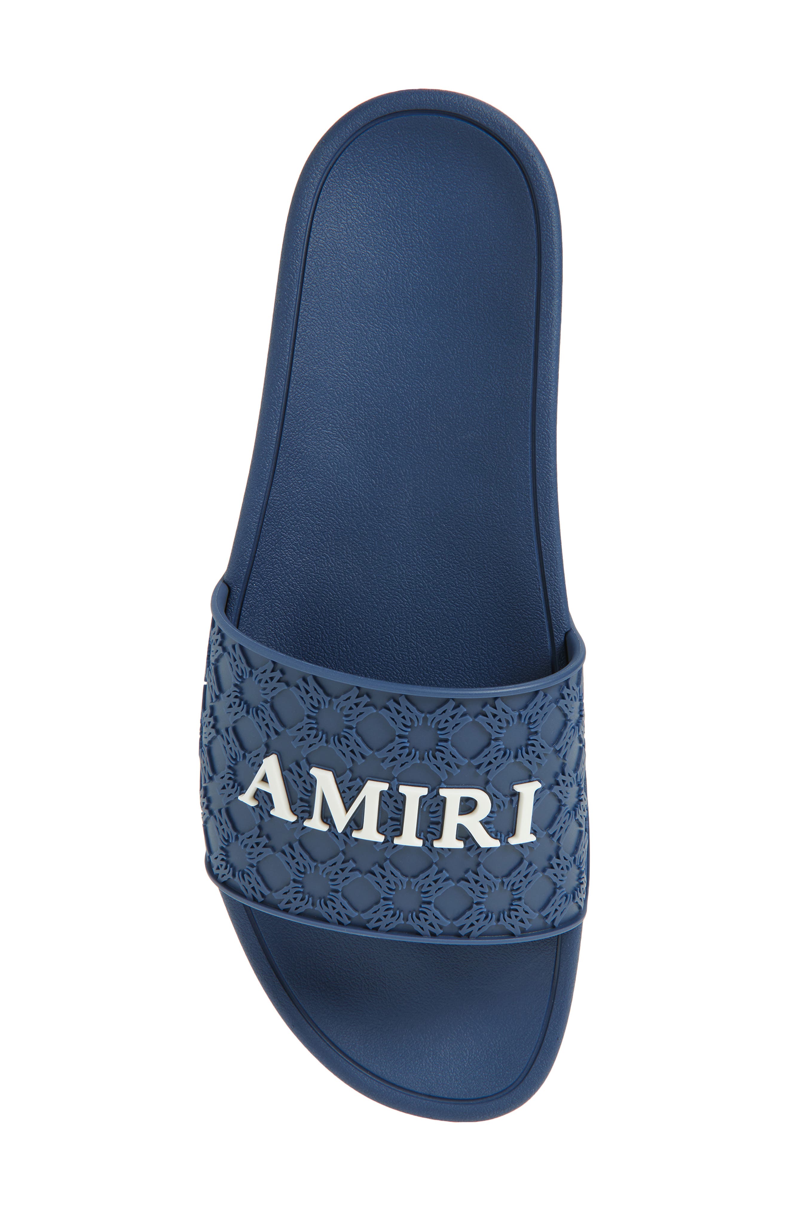 AMIRI MA Quad Slide Sandal, Alternate, color, Midnight Blue