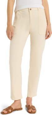 NIC+ZOE Carpenter Relaxed Straight Leg Ankle Jeans