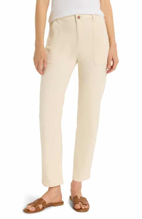 NIC+ZOE Carpenter Relaxed Straight Leg Ankle Jeans