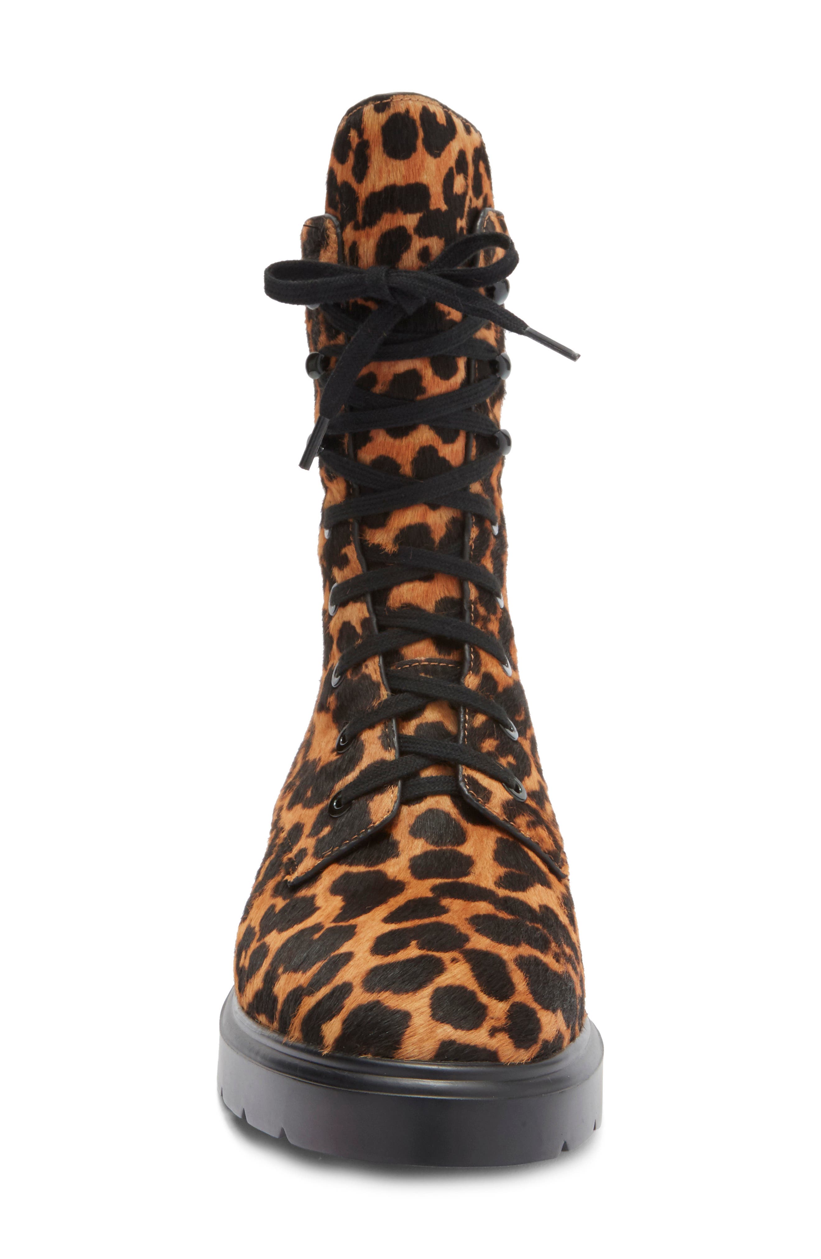 Stuart Weitzman Mckenzee Genuine Calf Hair Combat Boot, Alternate, color, Classic