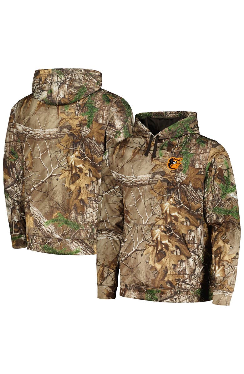 DUNBROOKE Men's Dunbrooke Camo Baltimore Orioles Champion Realtree Pullover Hoodie, Main, color, Camo