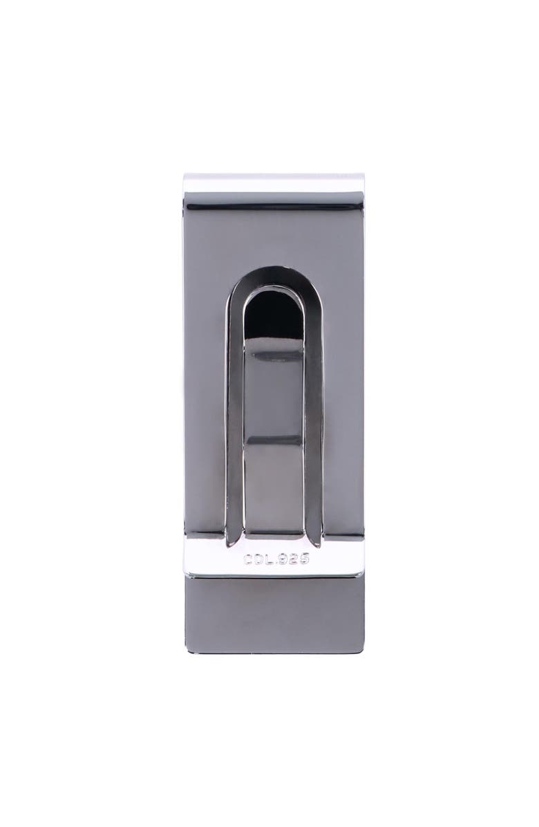 Trafalgar Edward 19MM Sterling Silver Plain Polished Money Clip, Alternate, color, Sterling Silver