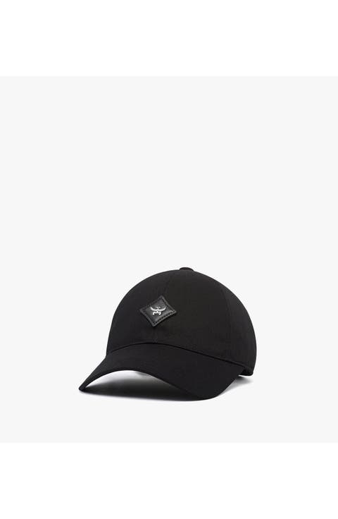 Essential Diamond Cap in Cotton Twill