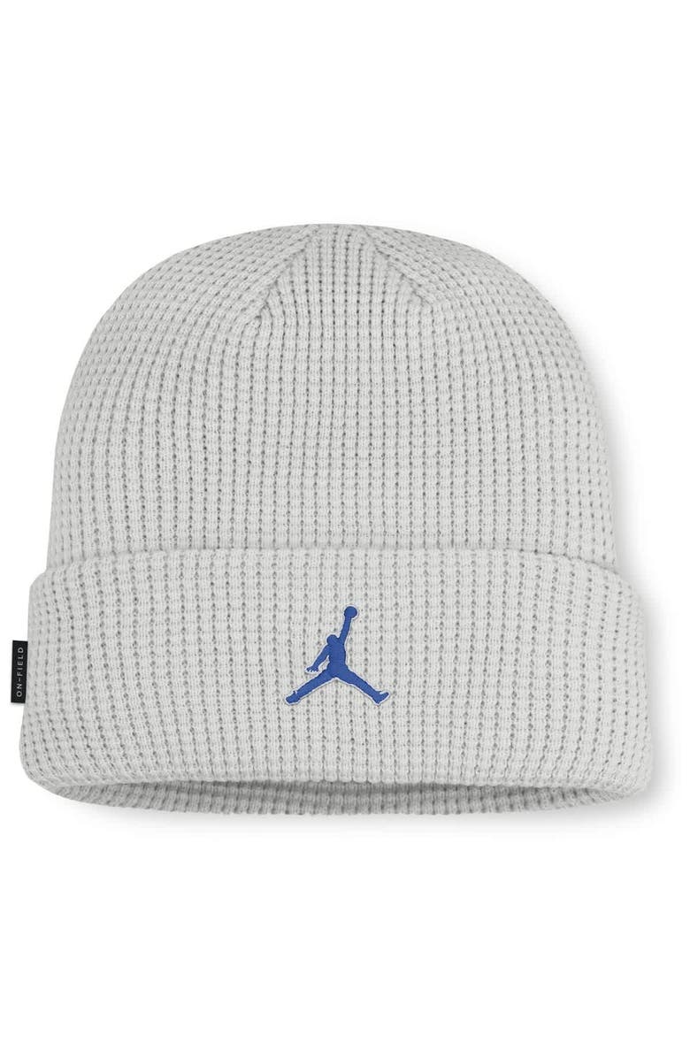 Jordan Brand Men Jordan Brand Gray Florida Gators 2025 On-Field Utility Cuffed Knit Hat, Alternate, color, 
