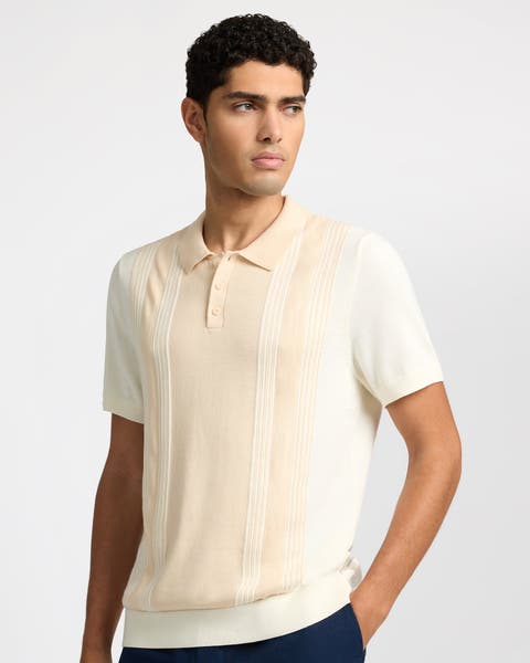 Cotton Knit Short Sleeve Polo