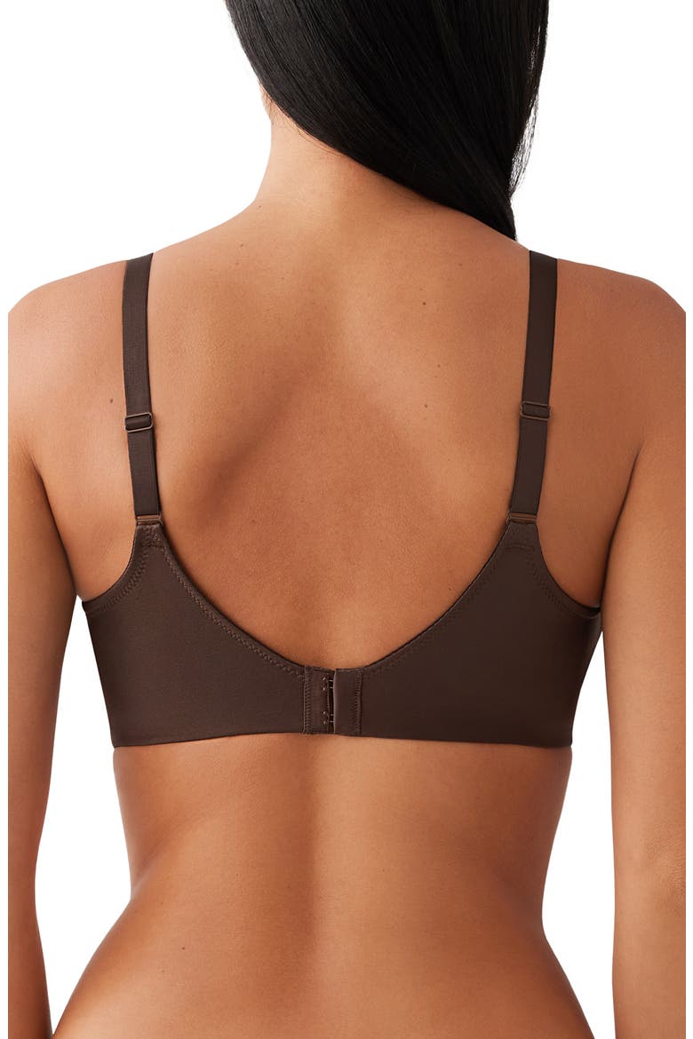 Elevated Allure Wireless Bra, Alternate, color, HOT FUDGE