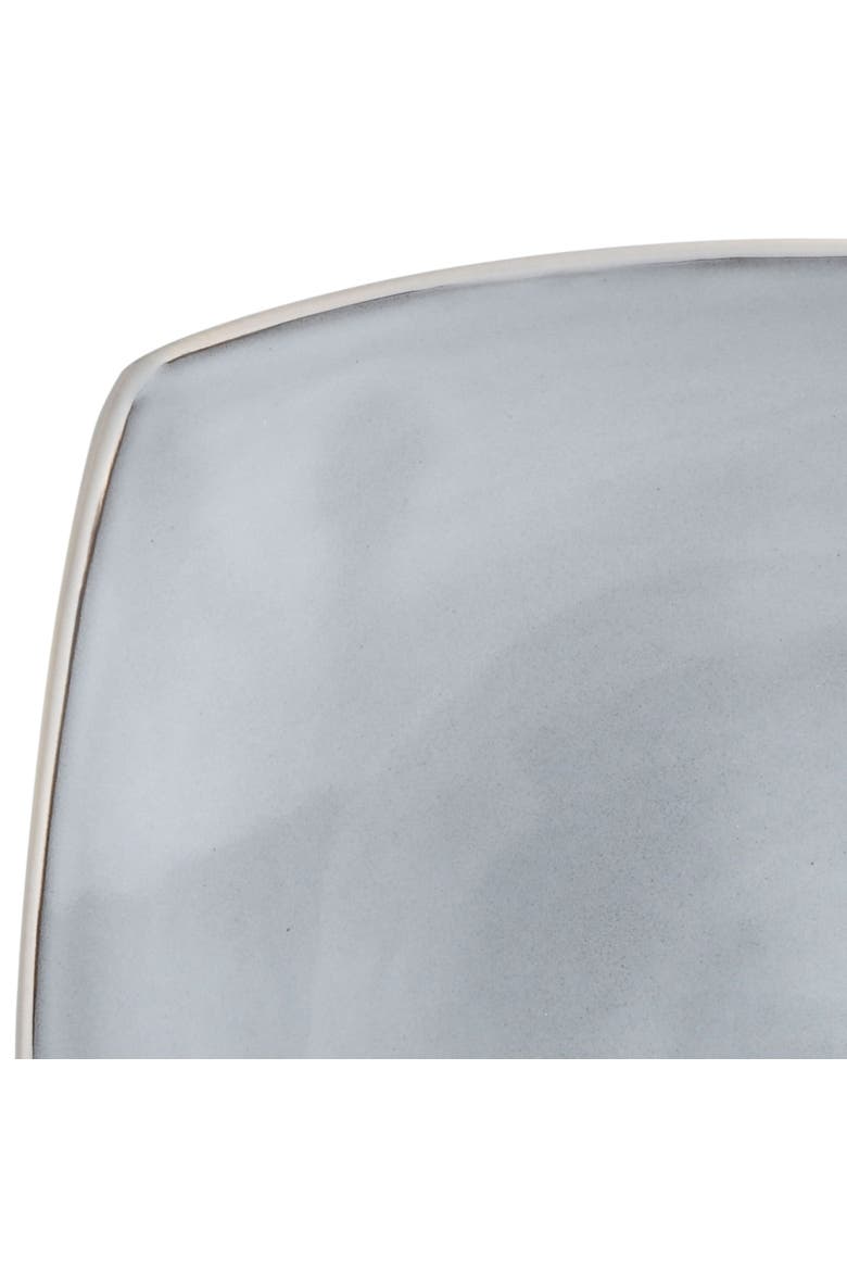 Soho Lounge Square Stoneware Dinnerware Set, Alternate, color, Grey