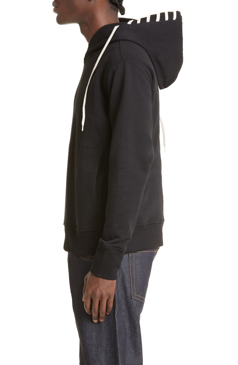 Craig Green Laced Organic Cotton Hoodie, Alternate, color, 