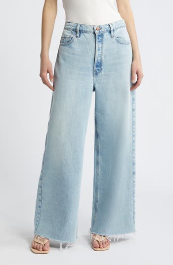 FRAME Le Low Baggy Wide Leg Jeans | Nordstromrack