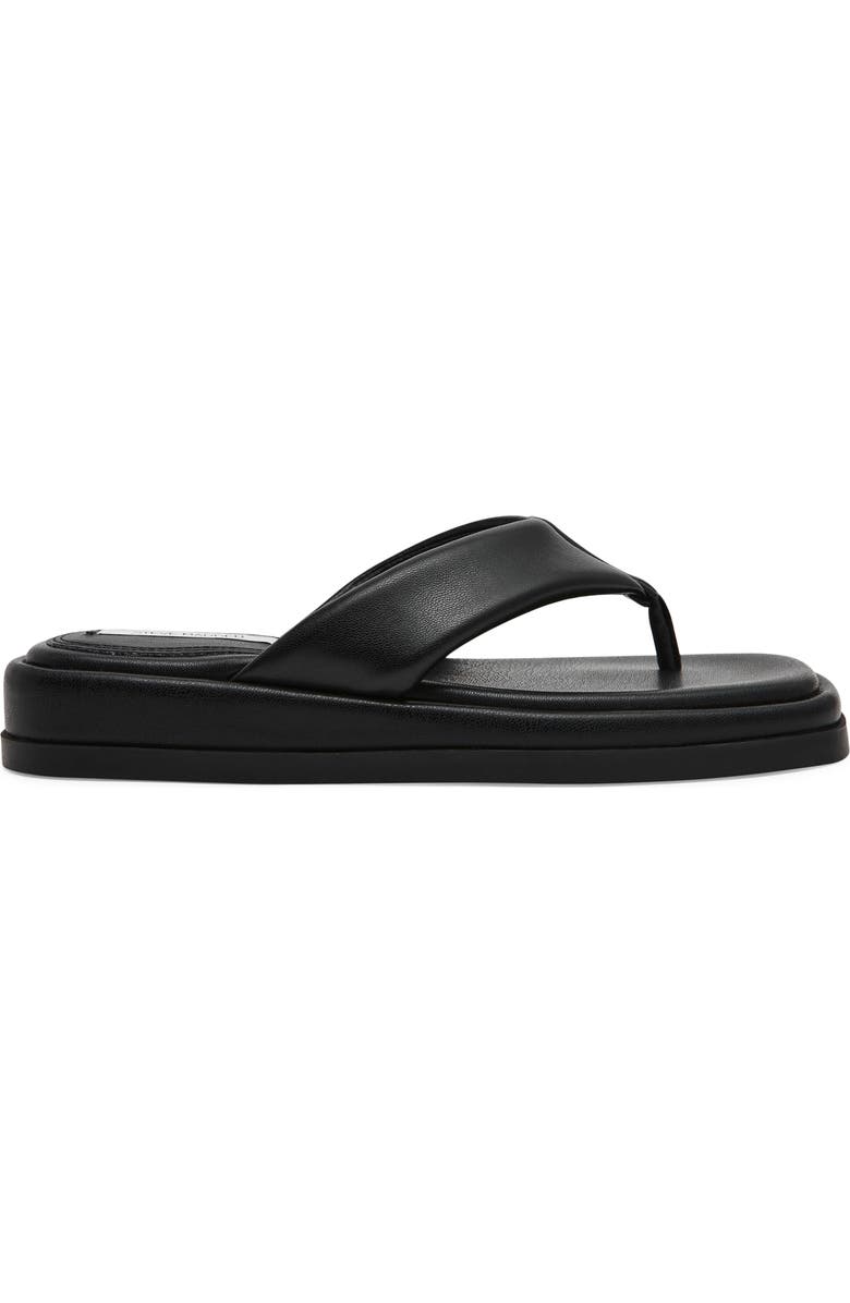 Steve Madden Bella Thong Platform Slide Sandal, Alternate, color, Black