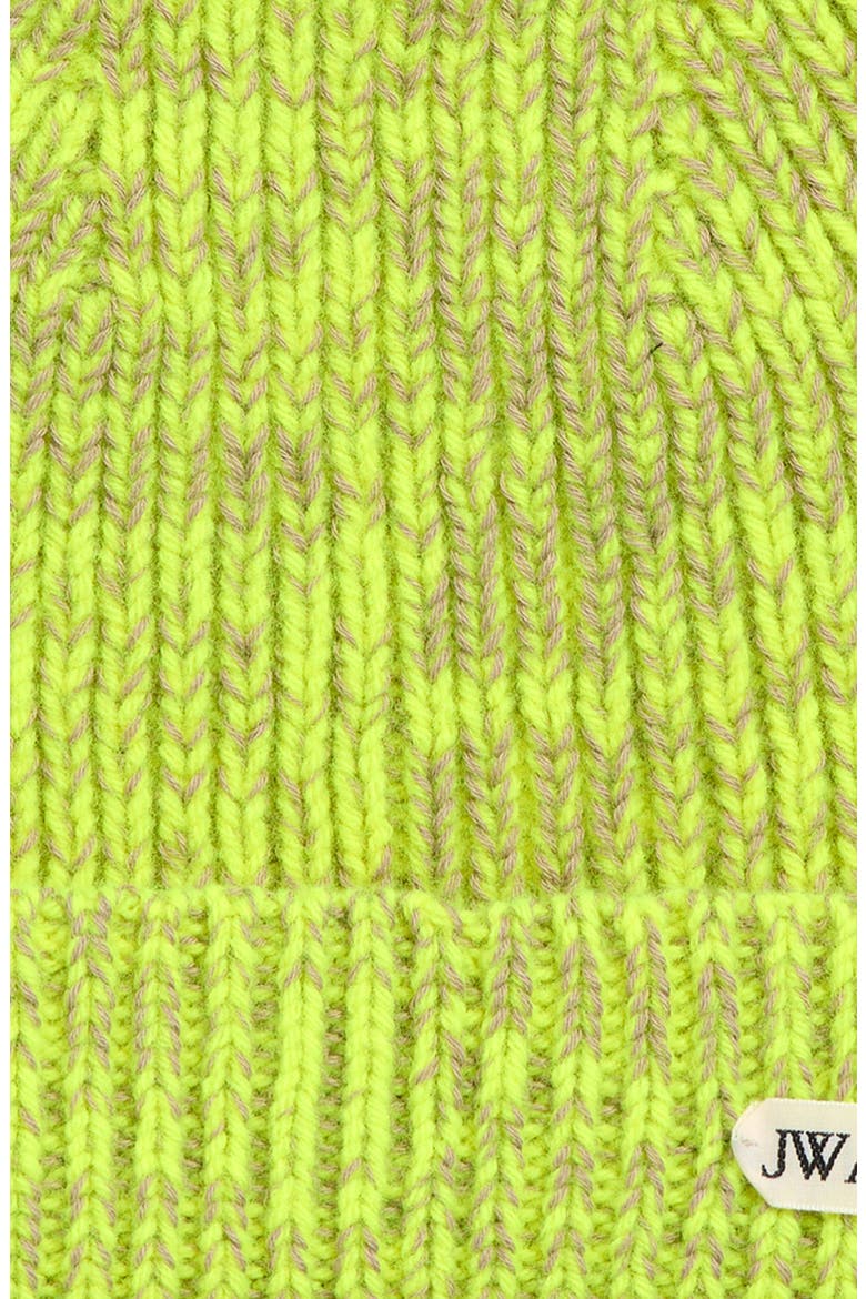 Wool Blend Mouline Beanie, Alternate, color, NEON YELLOW