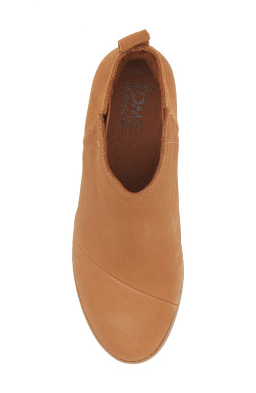 Toms Clare Wedge Bootie In Tan