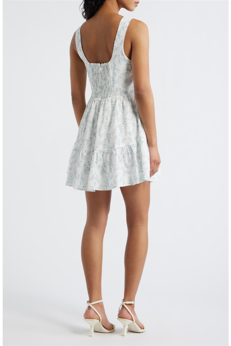 Rebecca Tank Minidress, Alternate, color, MINT/ BLUE MULTI