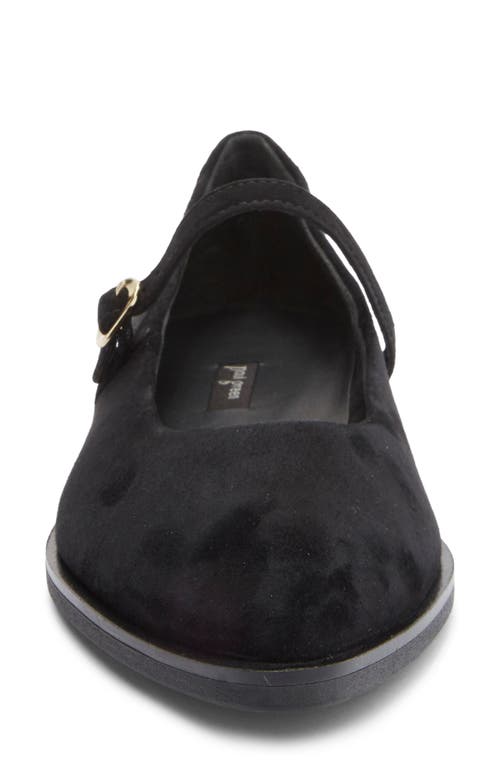 Paul Green Carla Mary Jane Flat In Black