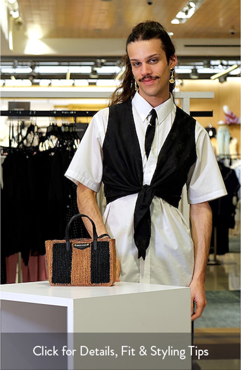 Mini Raffia Tote, sales video thumbnail