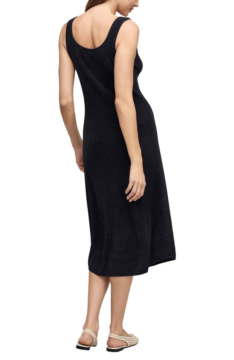 Barefoot Dreams<sup>®</sup> CozyChic<sup>®</sup> Ultra Lite Midi Dress, Alternate, color, Black