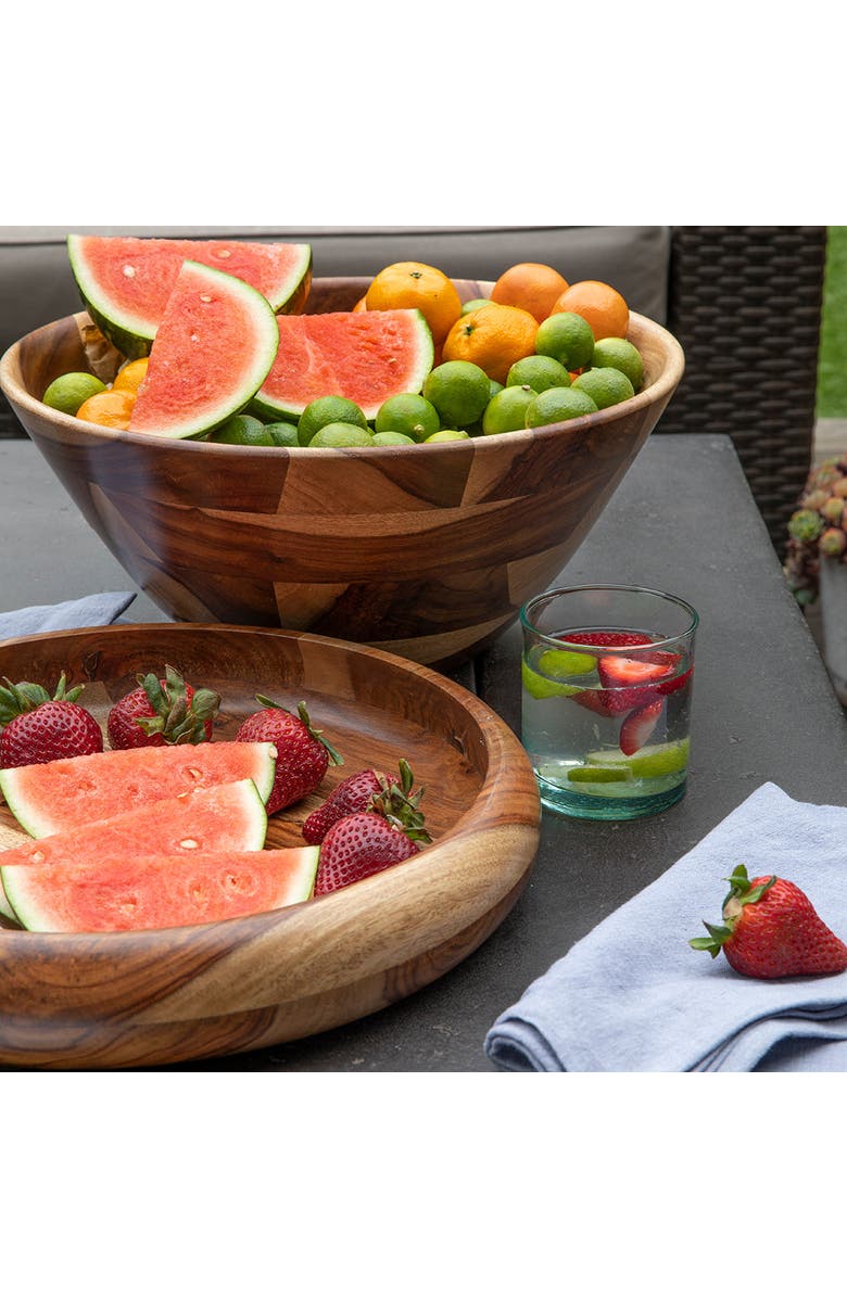 Be Home Bumi Salad Bowl, Alternate, color, Natural