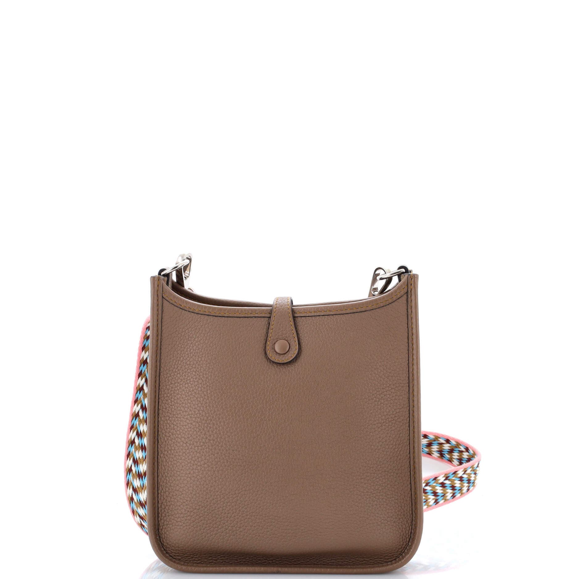 Pre-Owned Hermes Evelyne Bag Gen III Maurice TPM, Alternate, color, Beige De Weimar