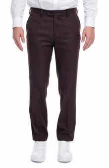 VELLAPAIS Cita Herringbone Straight Leg Pants