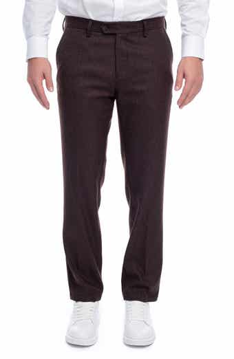 Cita Herringbone Straight Leg Pants
